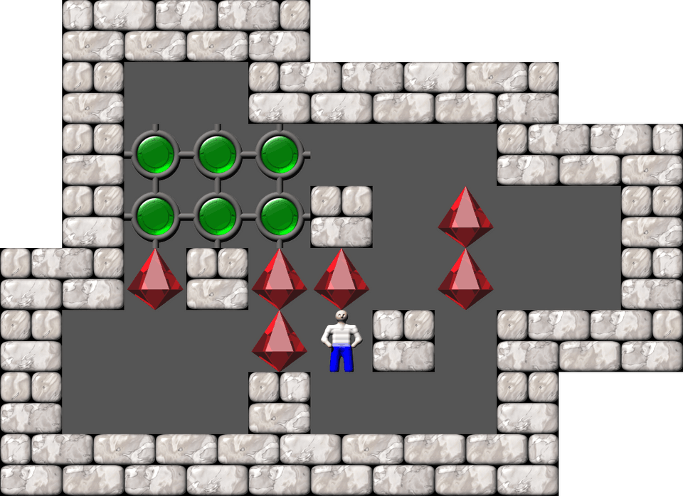 Sokoban Kevin 12 level 13